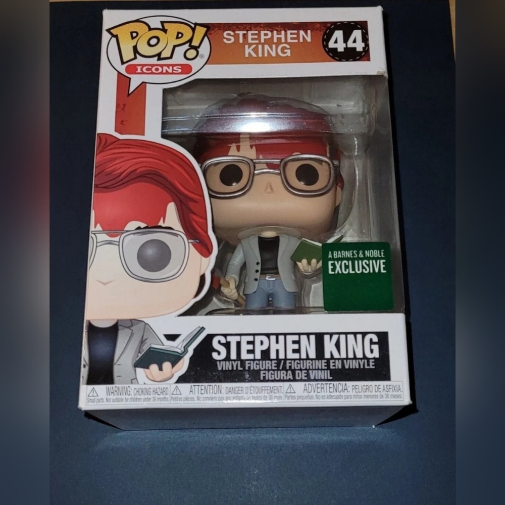 Funko Pop-Stephen King (Bloody)-Barnes And Noble Ex